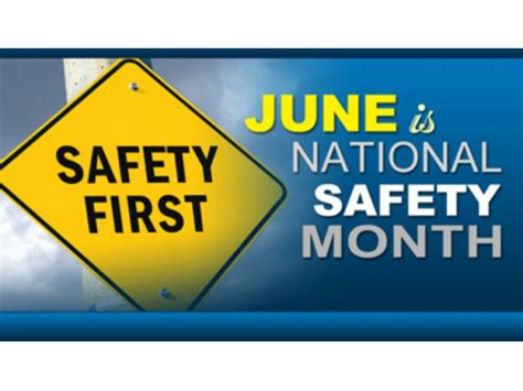 National Safety Month Are You Protected Jeffrey Sterling Md