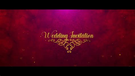 Download 23,090 wedding invitation free vectors. Wedding Invitation Template After Effect