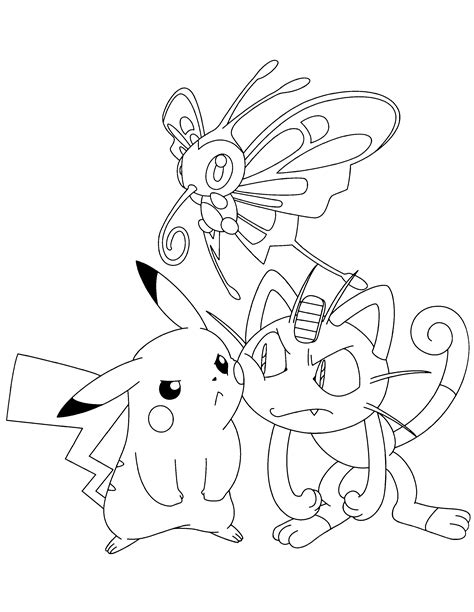 Pokemon Coloring Pages Pdf Download You Have Chance To Travel Through