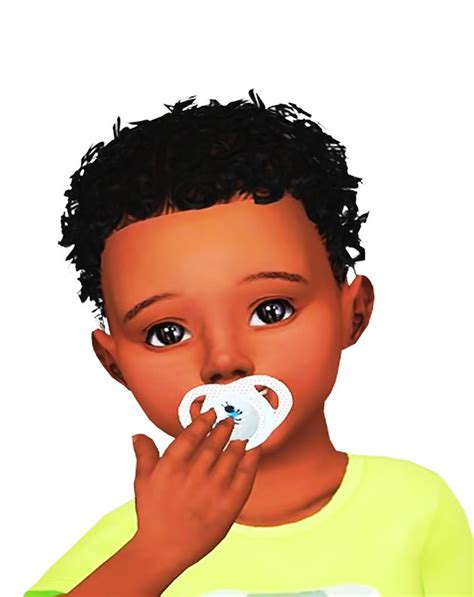 Ebonix Cherub Curls Toddler Hair Sims 4 Sims Baby Toddler Cc Sims 4