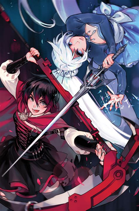 Artgerm Draws Weiss Schnee For Rwby Variant Cover