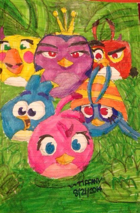 Angry Birds Stella In The Forest By Angrybirdstiff On Deviantart