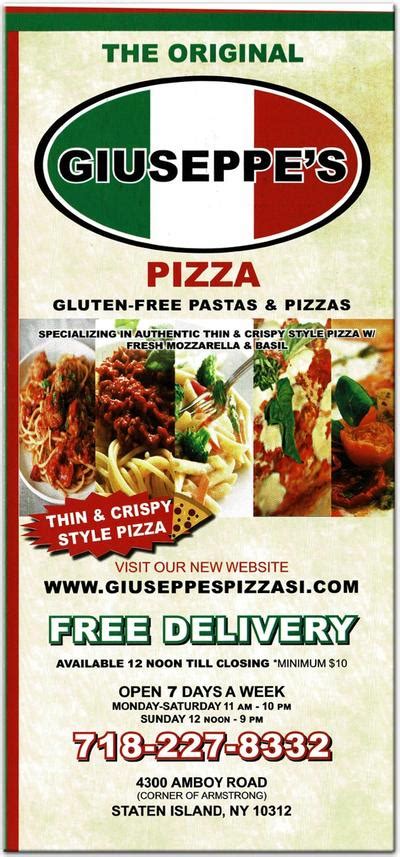 45 Off The Original Giuseppes Pizza Coupons And Promo Deals Staten