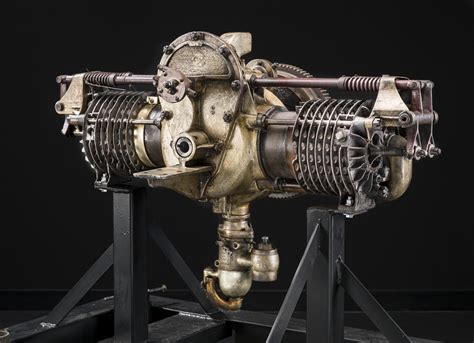 Detroit Horizontally Opposed 2 Cylinder Engine National Air And Space