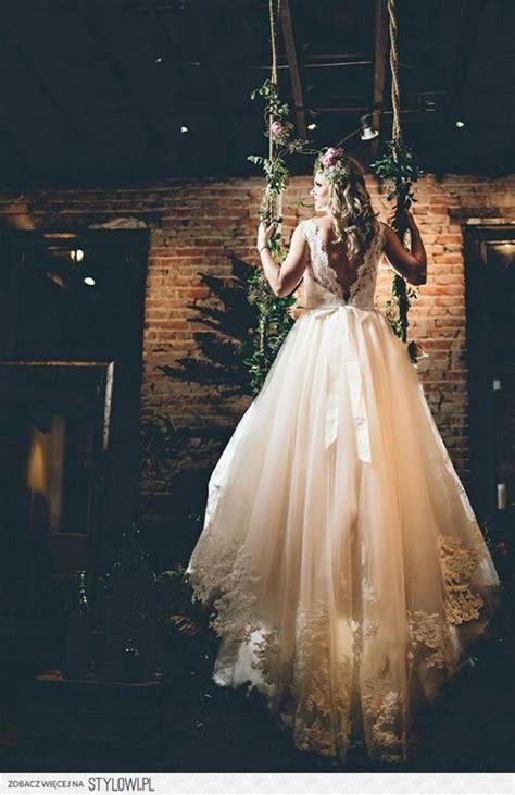 53 Unique Woodland Wedding Gowns To Rock Weddingomania