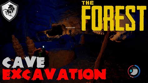 The Forest Cave Excavationmultiplayer Youtube