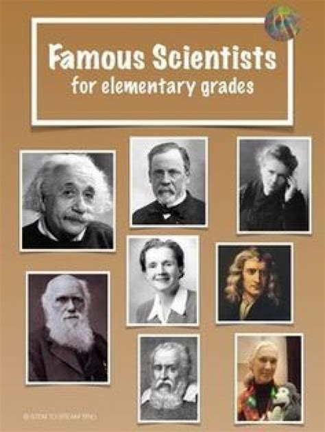 This Is A Collection Of Eight Single Page Posters Of Famous Scientists