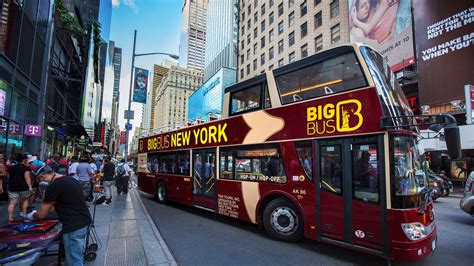 new york hop on hop off open top bus tour