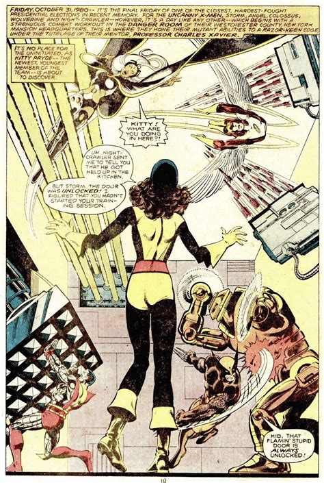 Marvel Comics Of The 1980s 1981 Uncanny X Men Days Of Future Past
