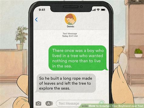 12 Ways To Entertain Your Boyfriend Over Text Wikihow
