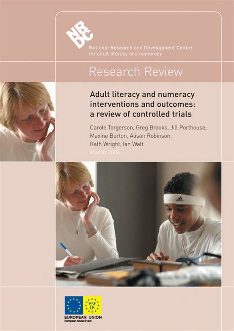 Pdf Adult Literacy And Numeracy Interventions And Outcomes A Review Hot Sex Picture