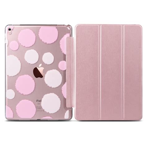 Ultra Slim Clear Magnetic Leather Smart Cover Case Stand For Apple Ipad