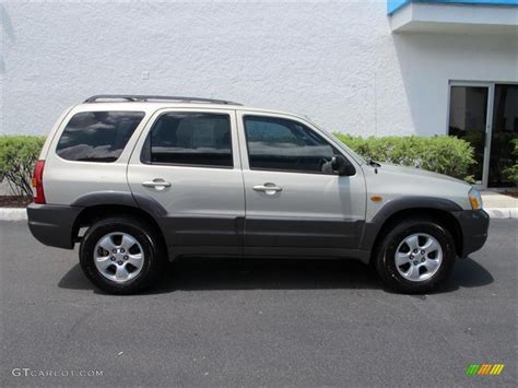 Need mpg information on the 2003 mazda tribute? Desert Metallic 2003 Mazda Tribute LX-V6 Exterior Photo ...