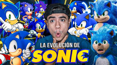 La Evolucion De Sonic Videojuegos Tv Y Cine Mike Murcia Youtube