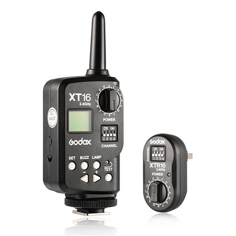 godox xt 16 xt16 2 4g wireless strobe head flash trigger xtr 16 2 4g receiver for de300 de400