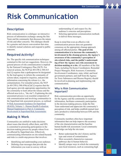PDF RISK COMMUNICATION TOOL PDF Fileby The National Contingency