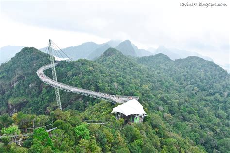 From the top station, there is an approach way and a long steep flight of stairs leading to the bridge. Entree Kibbles: Top Station of the Langkawi Sky Cab (Cable ...