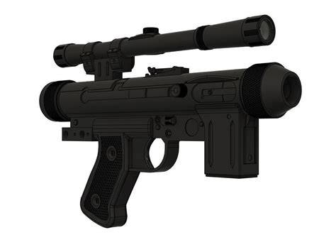 Death Trooper Blaster Se 14r 3d Model Star Wars 3d Model 3d Printable Cgtrader