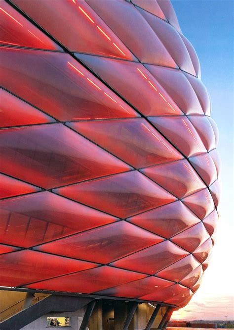 Allianz Arena Buildingskins S Blog Floating Architecture Facade
