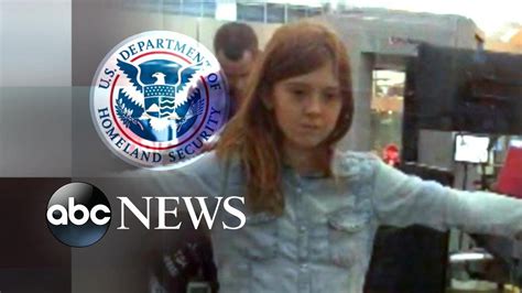 Watch A 2 Minute Tsa Pat Down Of A 10 Year Old Girl Enraging Her Father Youtube