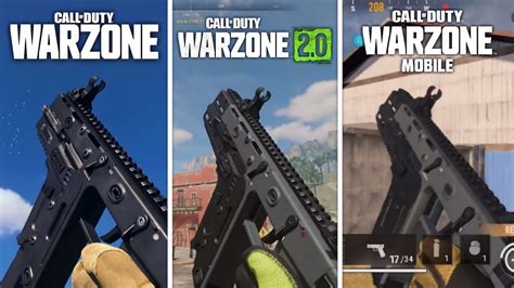 Call Of Duty Warzone Vs Cod Warzone 2 Vs Warzone Mobile Comparison