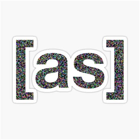 Adult Swim As Tv Static Sticker For Sale By Taylorscustom Redbubble