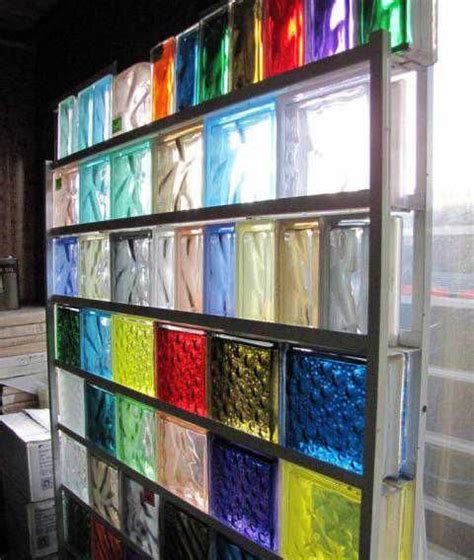 Colored Glass Block Wall Design Glass Wall Design Wall Tiles Design