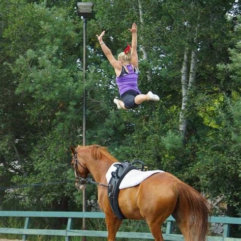 Practice Makes Perfect Horse Vaulting Vaulting Equestrian Horses
