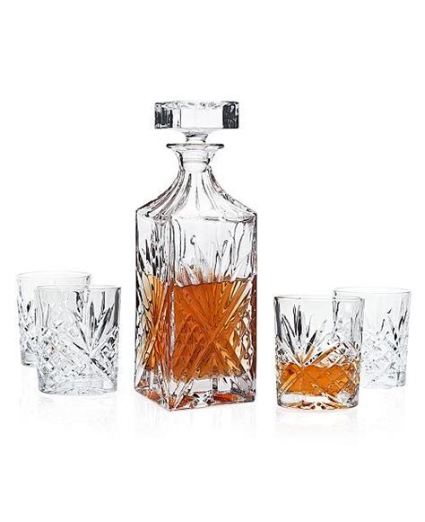 Whisky glass crumple whiskey tumbler glasses irregular folds verre vodka cups personality brandy snifters iced whisky rock glass. Godinger Dublin 5-Pc. Whiskey Set & Reviews - Bar & Wine ...