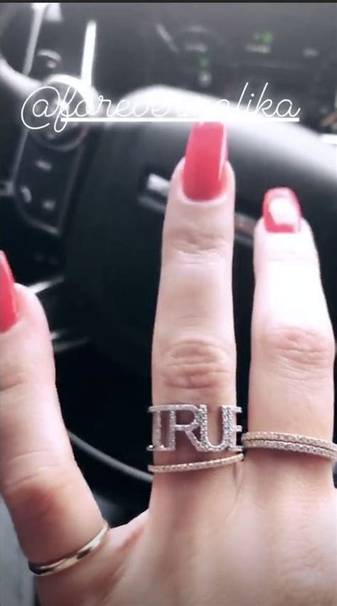 Khloé Kardashian Shows Off New True Diamond Ring Kardashian Jewelry
