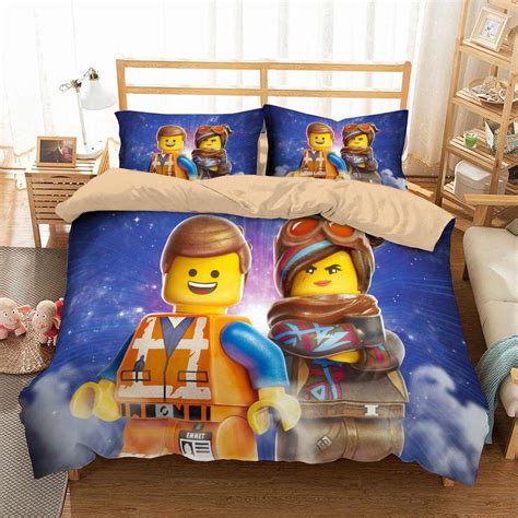 3d Customize The Lego Movie 2 Bedding Set Duvet Cover Set Bedroom Set