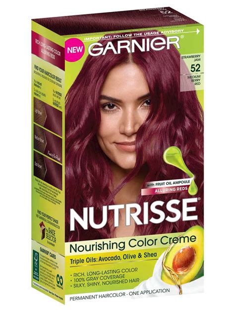 Permanent Semi Permanent And Temporary Red Hair Color Garnier