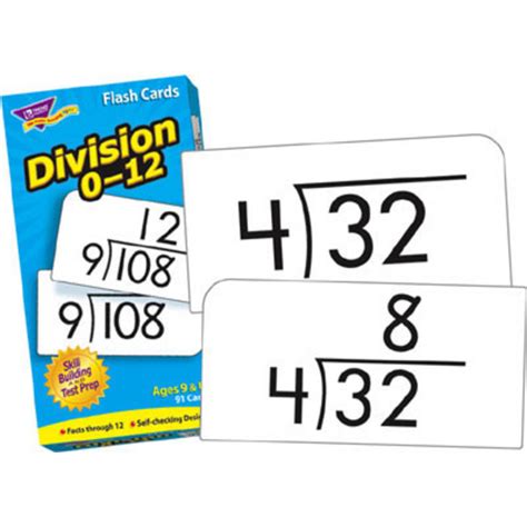 Division 0 12 Flash Cards Mardel