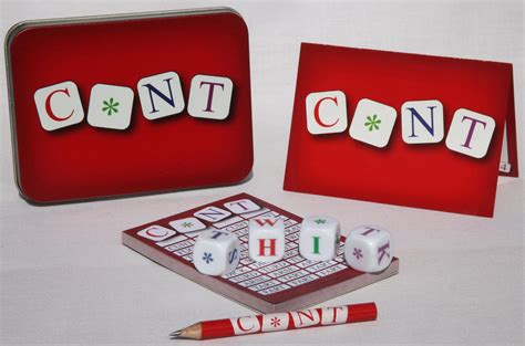 Cnt The Outrageous Four Letter Swear Word Dice Game T For A