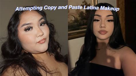 my attempt on copy and paste latina makeup kimboz fantazy youtube