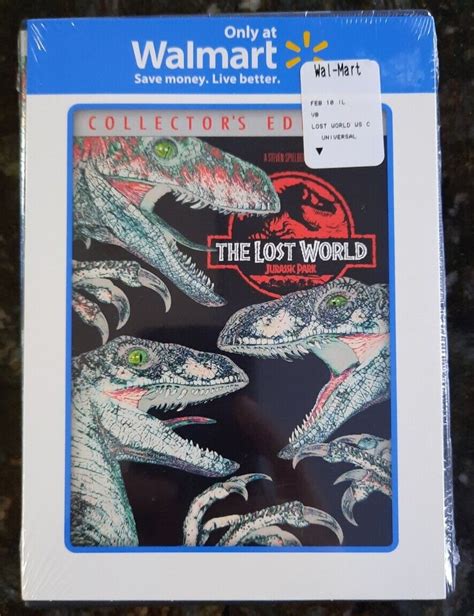The Lost World Jurassic Park Collectors Edition Dvd Widescreen New 25192005220 Ebay