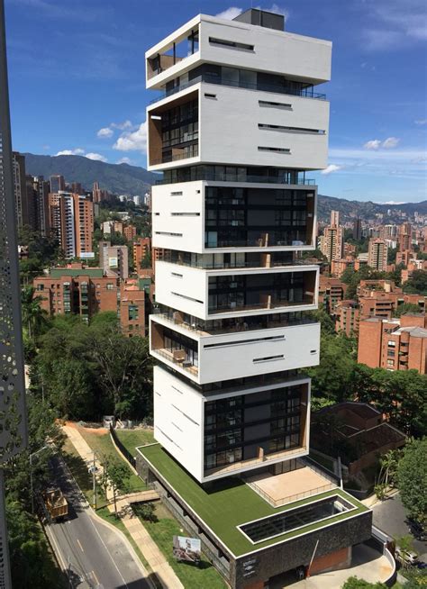 Edificio Energy Living Medellín Colombia Design By M Group Arquitectura Brutalista