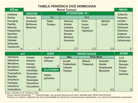 Tabela De Herbicidas Para Cana