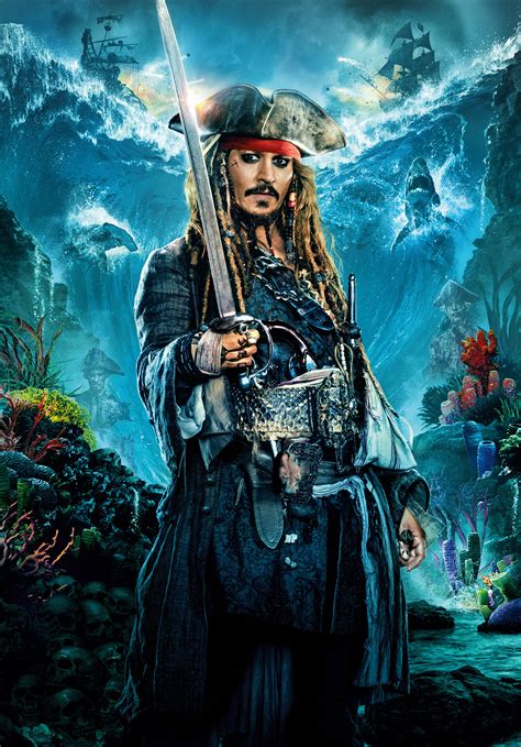 Pirates Of The Caribbean 5 Big Hd Posters Collection