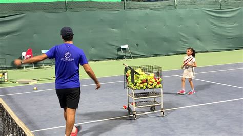 Y Tennis Prodigy Shruti Back On Court After Months Tennis Lessons Continued Youtube