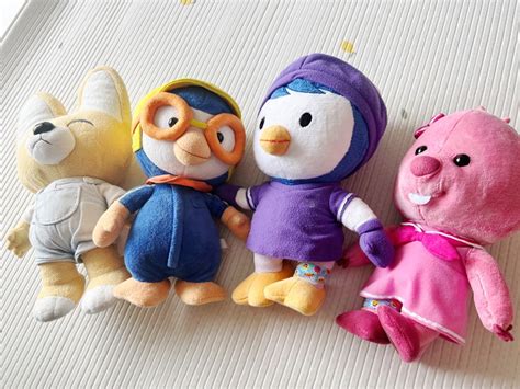 Pororo And Friends Stuffed Plush Toys Hobbies And Toys Toys And Games On