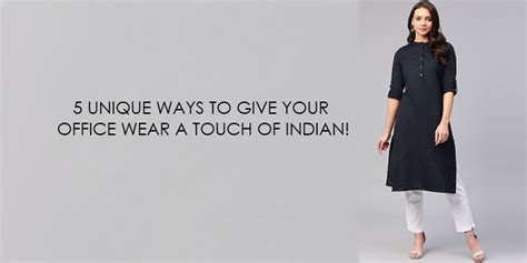 5 Unique Ways To Give Your Office Wear A Touch Of Indian Andaaz