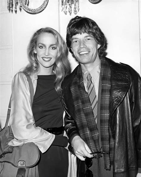 Tbt Mick Jagger And Jerry Hall Instyle