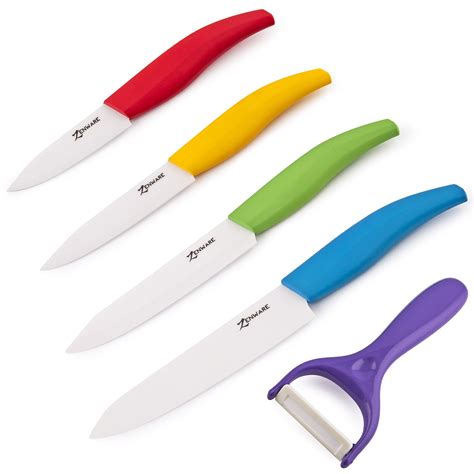 knife knives kitchen ceramic fruit cutlery peeler multi sets piece zenware multicolor pcs pattern amazon value bd prices topvaluereviews