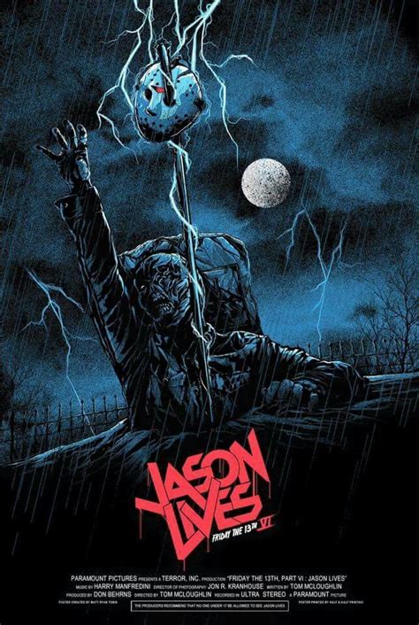 Friday The 13th Part 6 Jason Movie Fan Art Find Horror Movie Characters Classic Horror