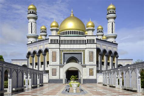 Moscheea Jameasr Hassanil Bolkiah Brunei Story In My Live