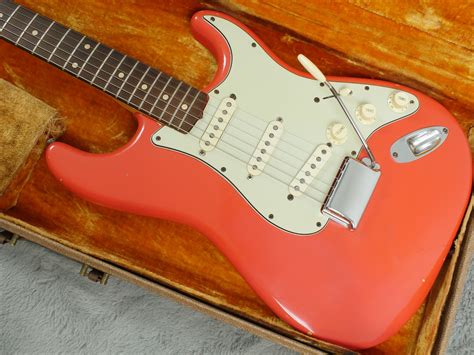 Fender Stratocaster 1961 Fiesta Red Guitar For Sale Atb Guitars