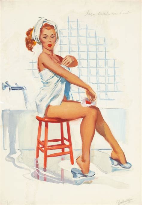 Vintage Pin Up Girl In The Bathroom Cross Stitch Pattern Etsy