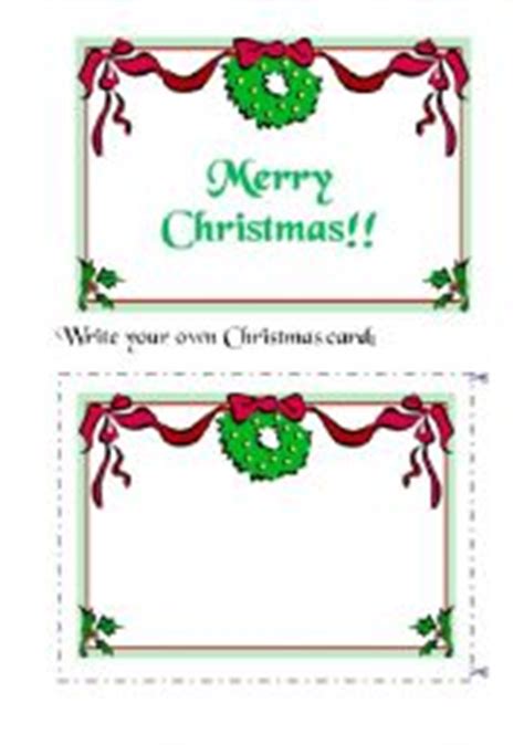 We did not find results for: Write your own Christmas card - ESL worksheet by ...