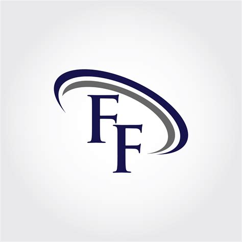  Monogram FF Logo Design By Vectorseller | TheHungryJPEG.com